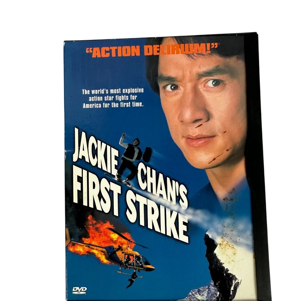 Jackie Chans First Strike 1997 PG13 Martial Arts Action DVD New Line Home Video